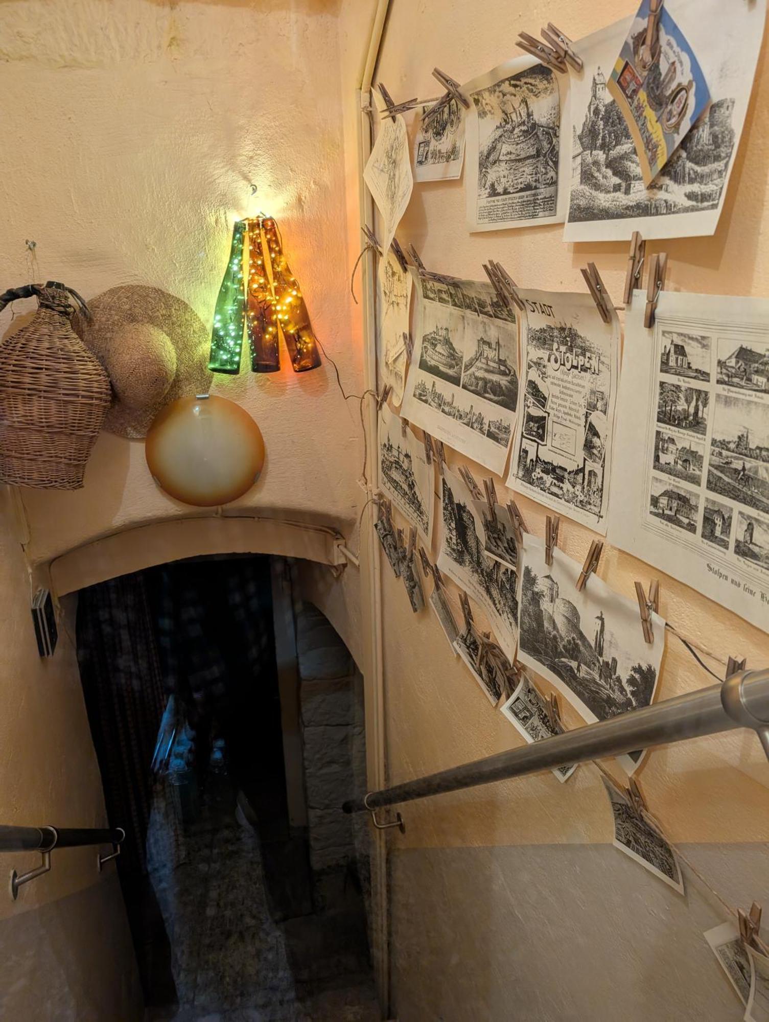 Gaestehaus Locanda Al Castello Stolpen Exteriér fotografie